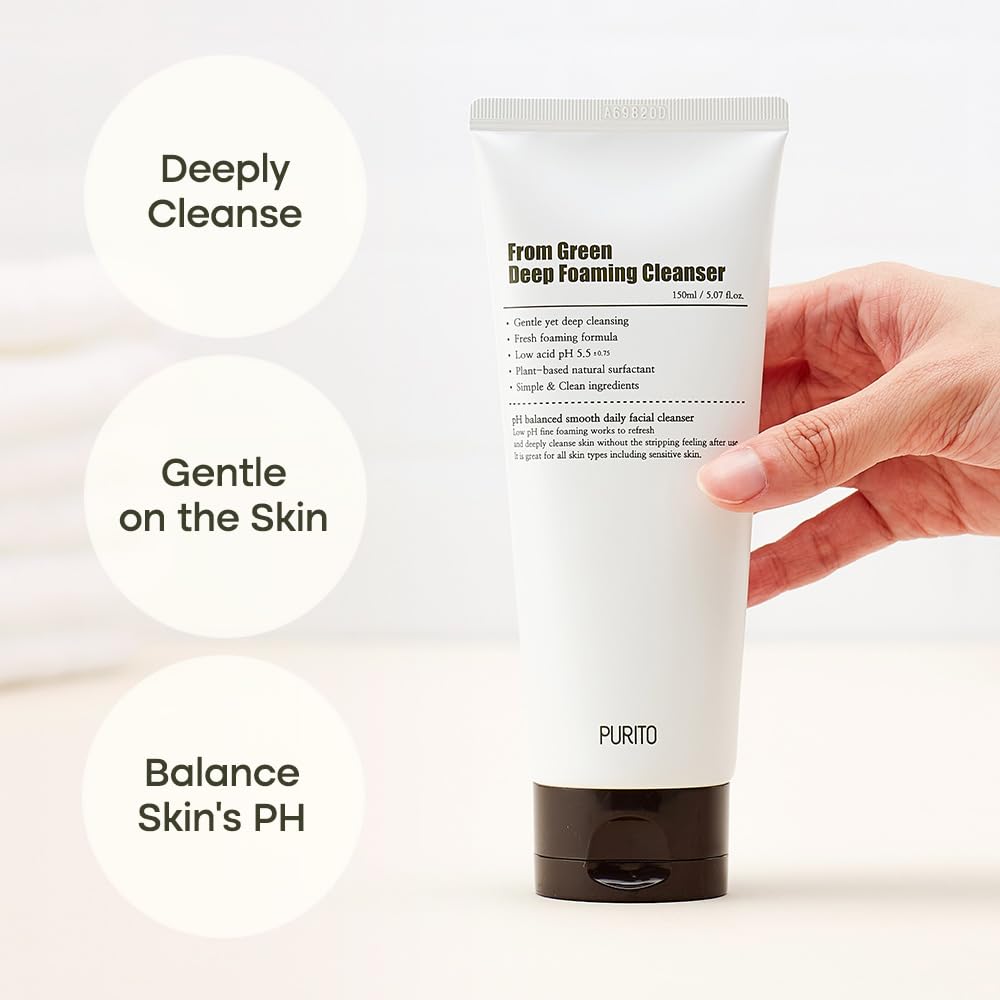 [Purito Seoul] From Green Deep Foaming Cleanser 150ml