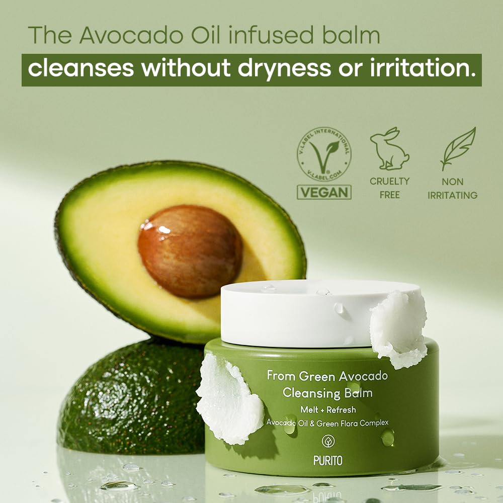 [Purito Seoul] From Green Avocado Cleansing Balm 100ml