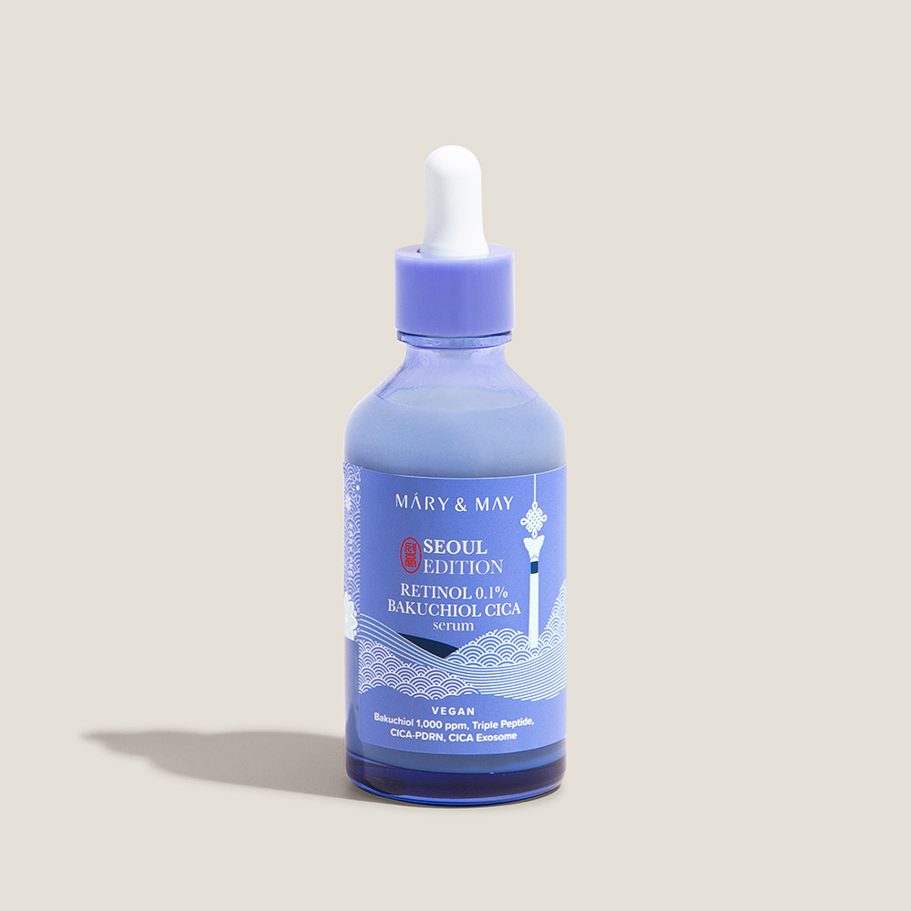 [Mary&May] Retinol 0.1% Bakuchiol CICA Serum 80ml