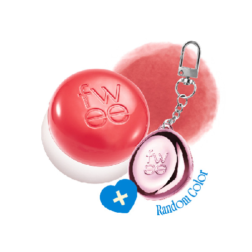 [fwee] *new Keyring Set* Lip&Cheek Blurry Pudding Pot (30 Colors)