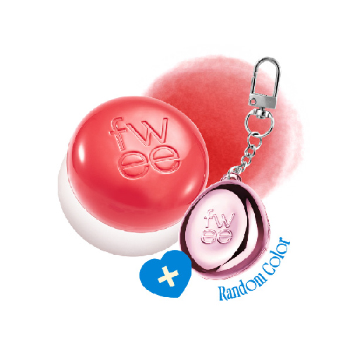 [fwee] *new Keyring Set* Lip&Cheek Blurry Pudding Pot (30 Colors)