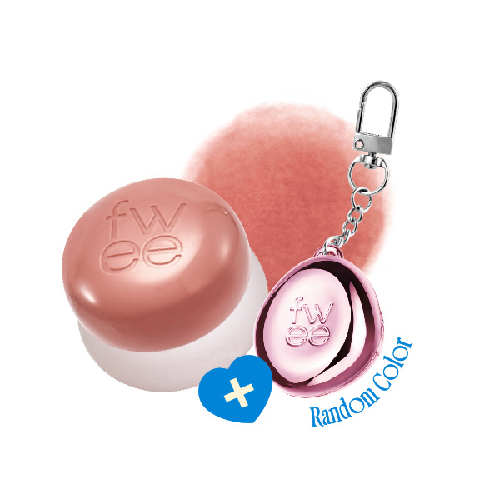 [fwee] *new Keyring Set* Lip&Cheek Blurry Pudding Pot (30 Colors)