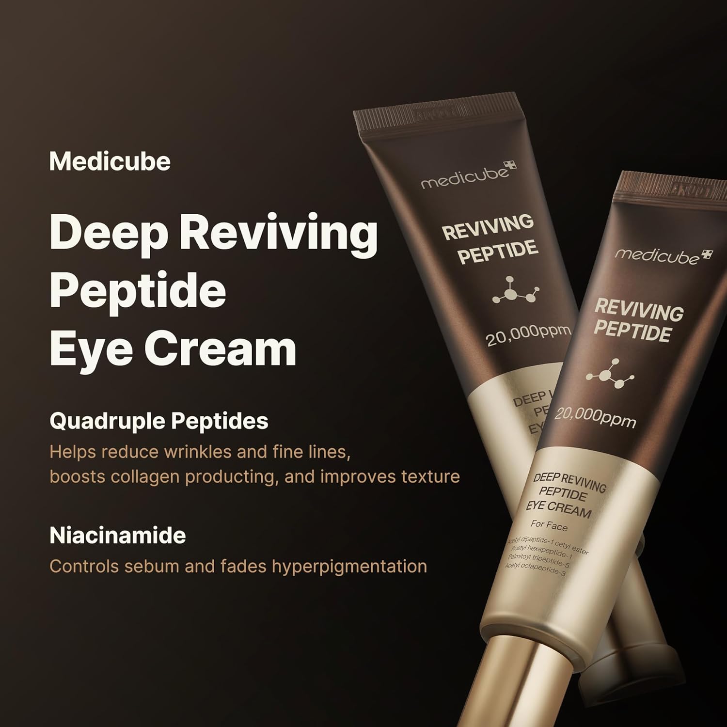 [MEDICUBE] Deep Lifting Peptide Eyecream For Face 30ml