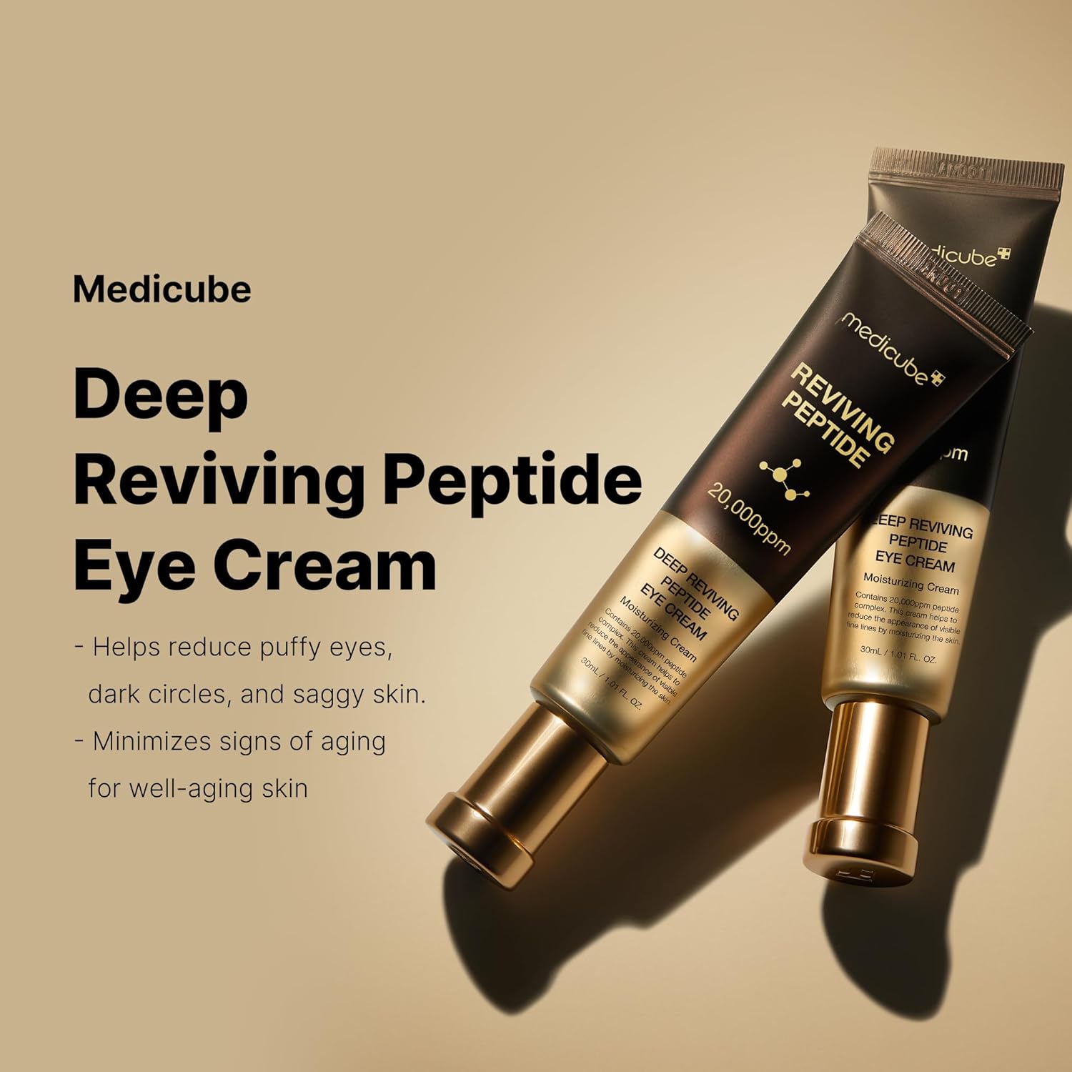 [MEDICUBE] Deep Lifting Peptide Eyecream For Face 30ml