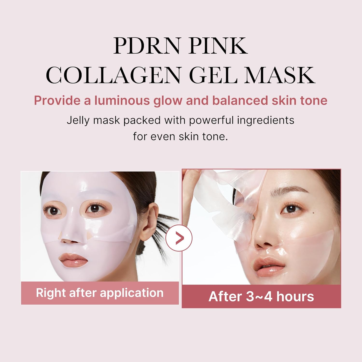 [MEDICUBE] PDRN Pink Collagen Gel Mask (10ea)