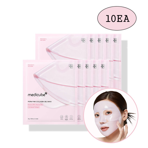 [MEDICUBE] PDRN Pink Collagen Gel Mask (10ea)