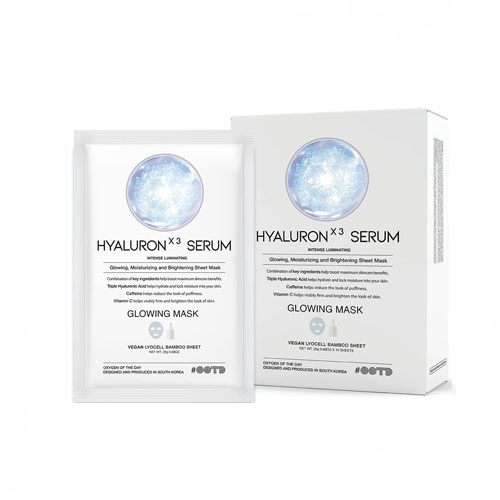 [OOTD Beauty] Triple Hyaluron Serum Glowing Mask (10ea)