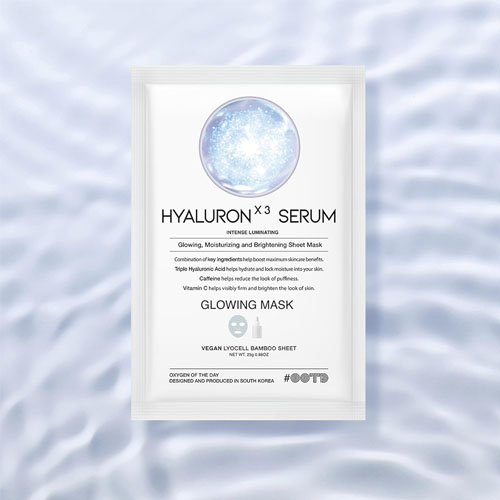 [OOTD Beauty] Triple Hyaluron Serum Glowing Mask (10ea)