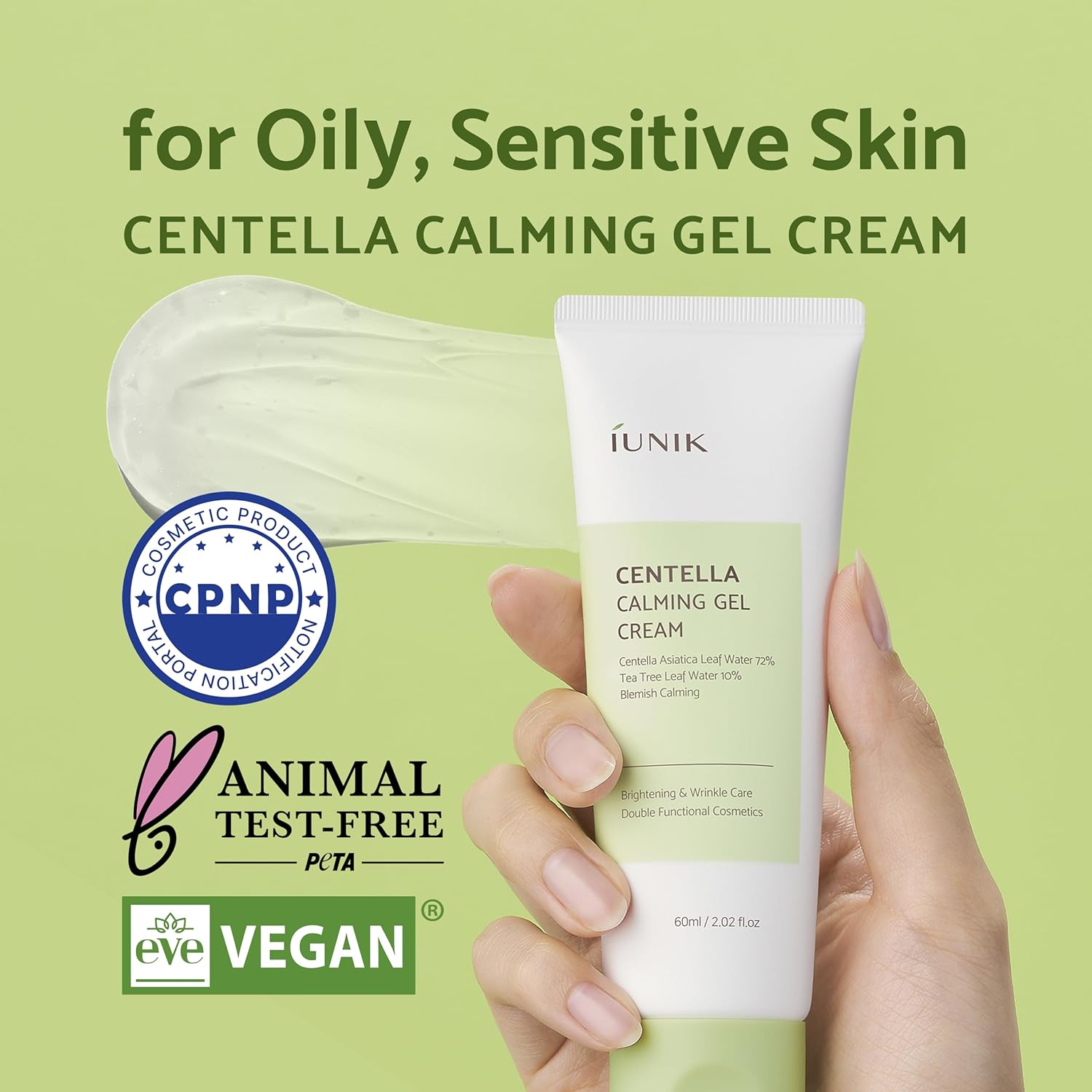 [iUNIK] Centella Calming Gel Cream 60ml