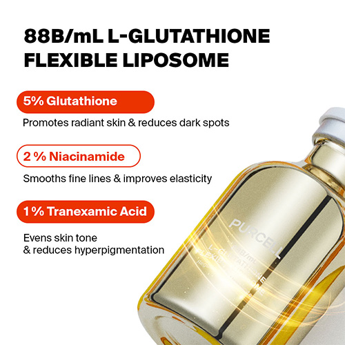 [PURCELL] 88B/mL L-Glutathione Flexible Liposome 30ml