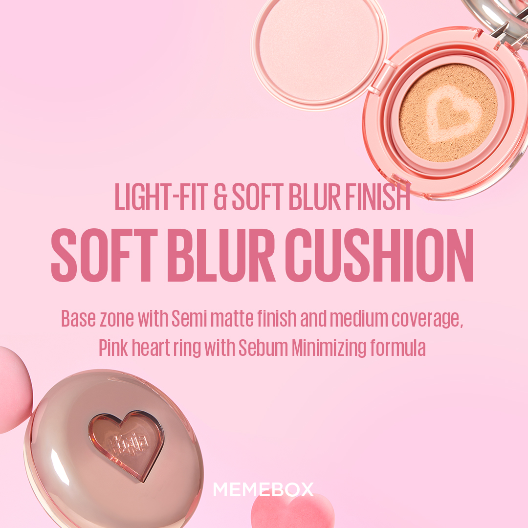 [Kaja] Soft Blur Cushion Foundation (5 Colors)