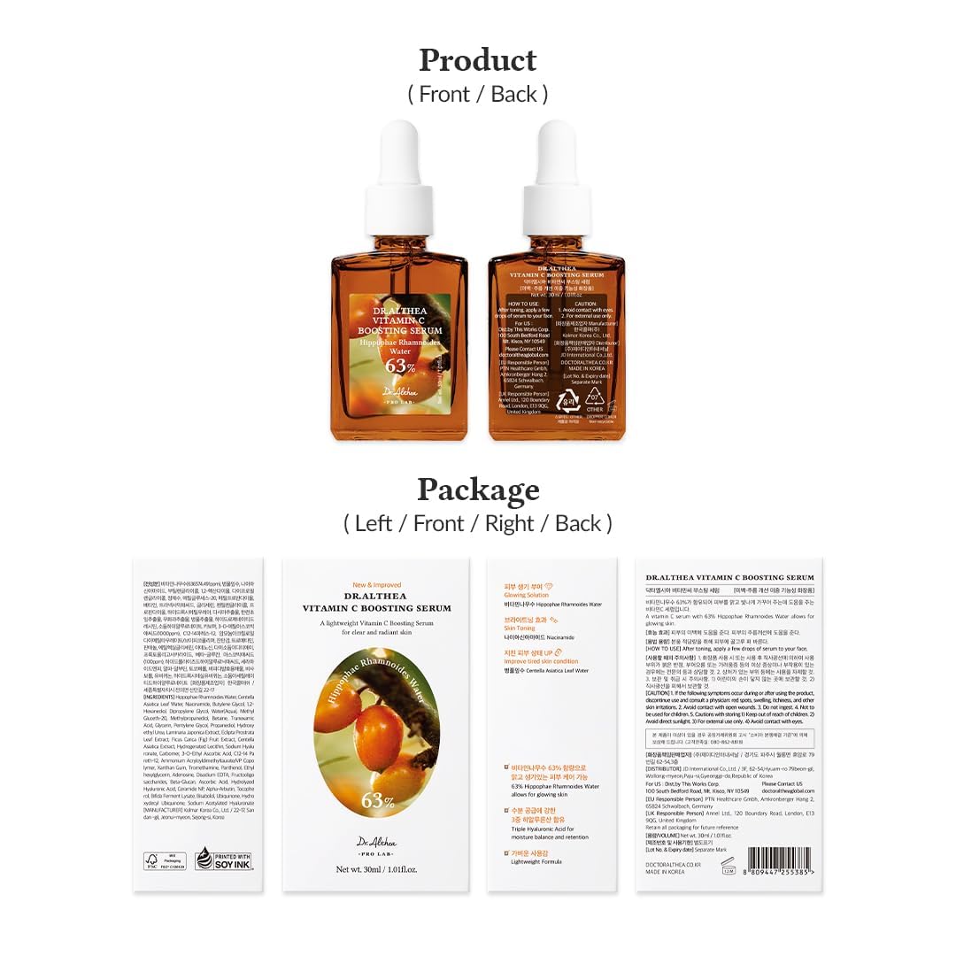 [Dr.Althea] *renewal* Vitamin C Boosting Serum 30ml