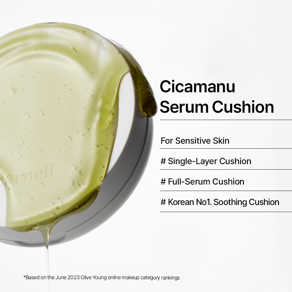 [PARNELL] Cicamanu Serum Cushion (30 colors)