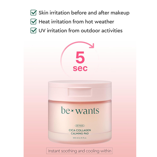 [Bewants] Cica Collagen Calming Pad (60ea)