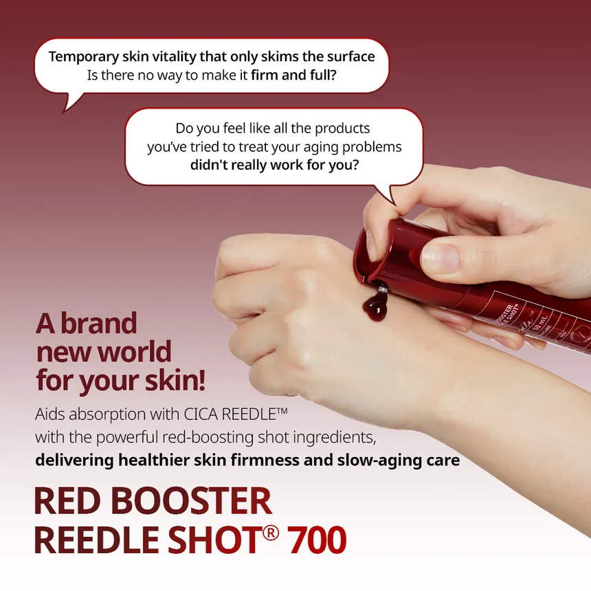 [VT Cosmetics] Red Booster Reedle Shot 700