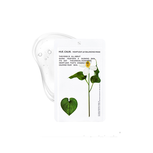 [HUECALM] Heartleaf PH Balancing Mask (1ea)