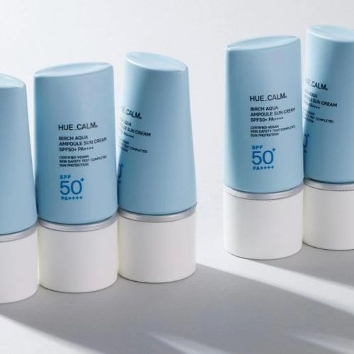 [HUECALM] Birch Aqua Ampoule Sun Cream 60ml