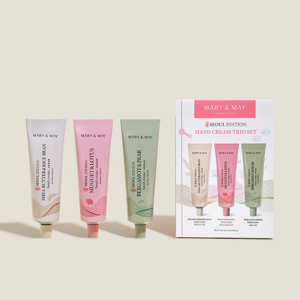 [Mary&May] Seoul Edition Hand Cream Trio Set (3ea)