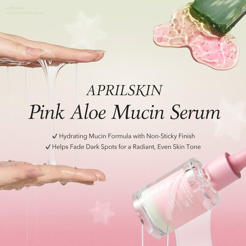 [APRILSKIN] Pink Aloe Mucin Serum 30ml