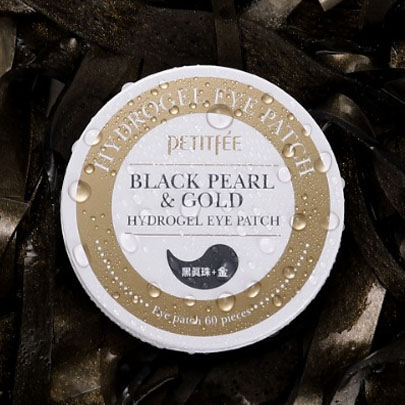 [PETITFEE] Black Pearl& Gold Hydrogel Eye Patch 60 Sheet