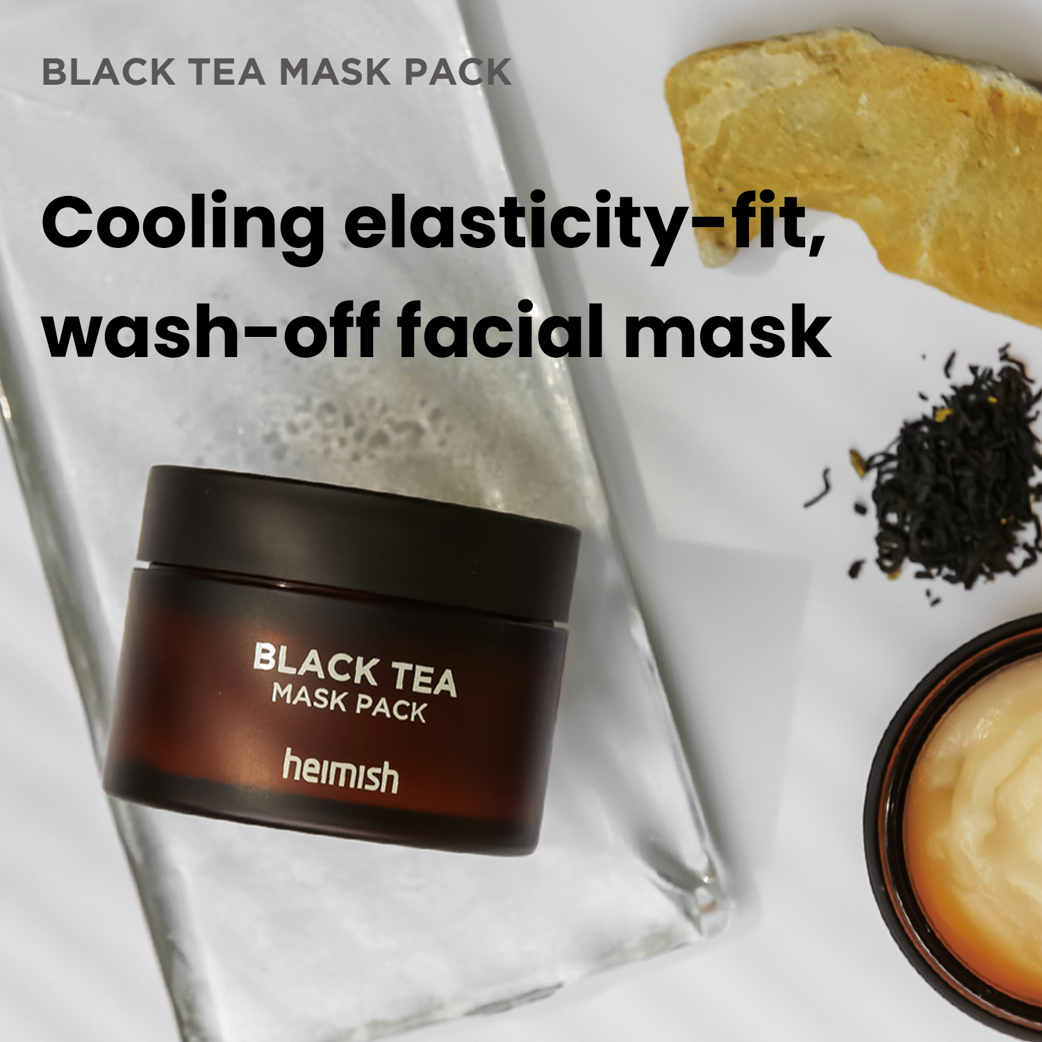 [heimish] Black Tea Mask Pack 110ml