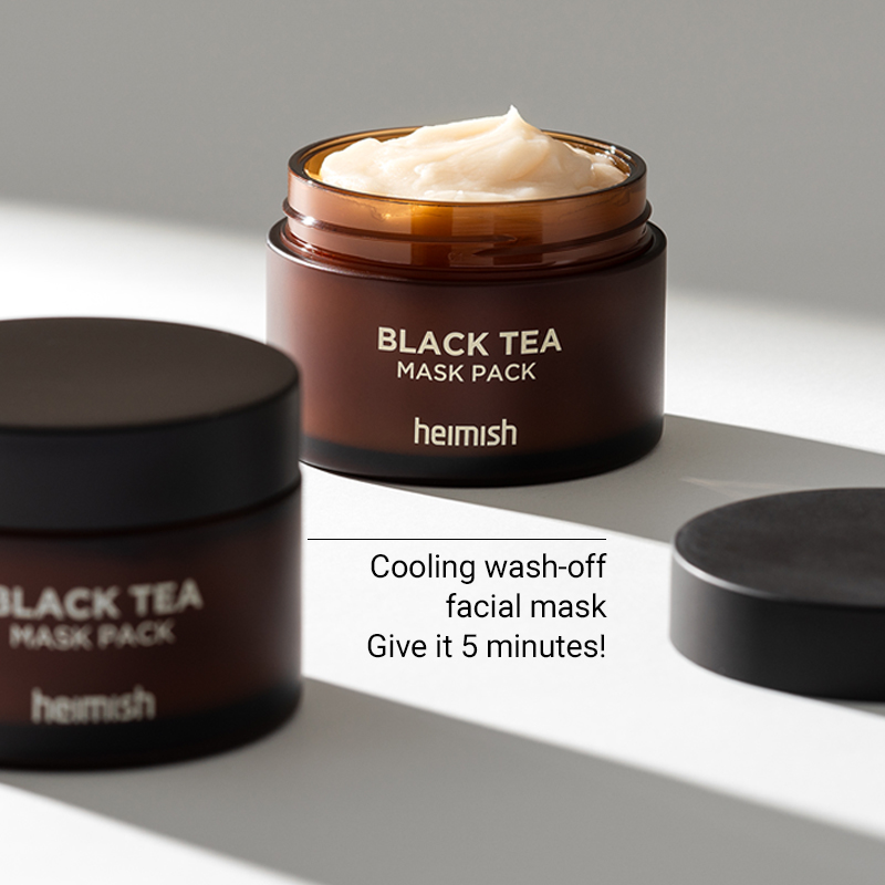 [heimish] Black Tea Mask Pack 110ml