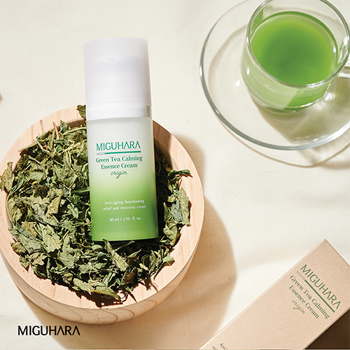 [MIGUHARA] Green Tea Calming Essence Cream Origin 80ml