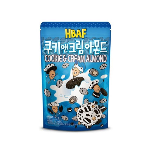 [HBAF] Cookie & Cream Almond (190g)