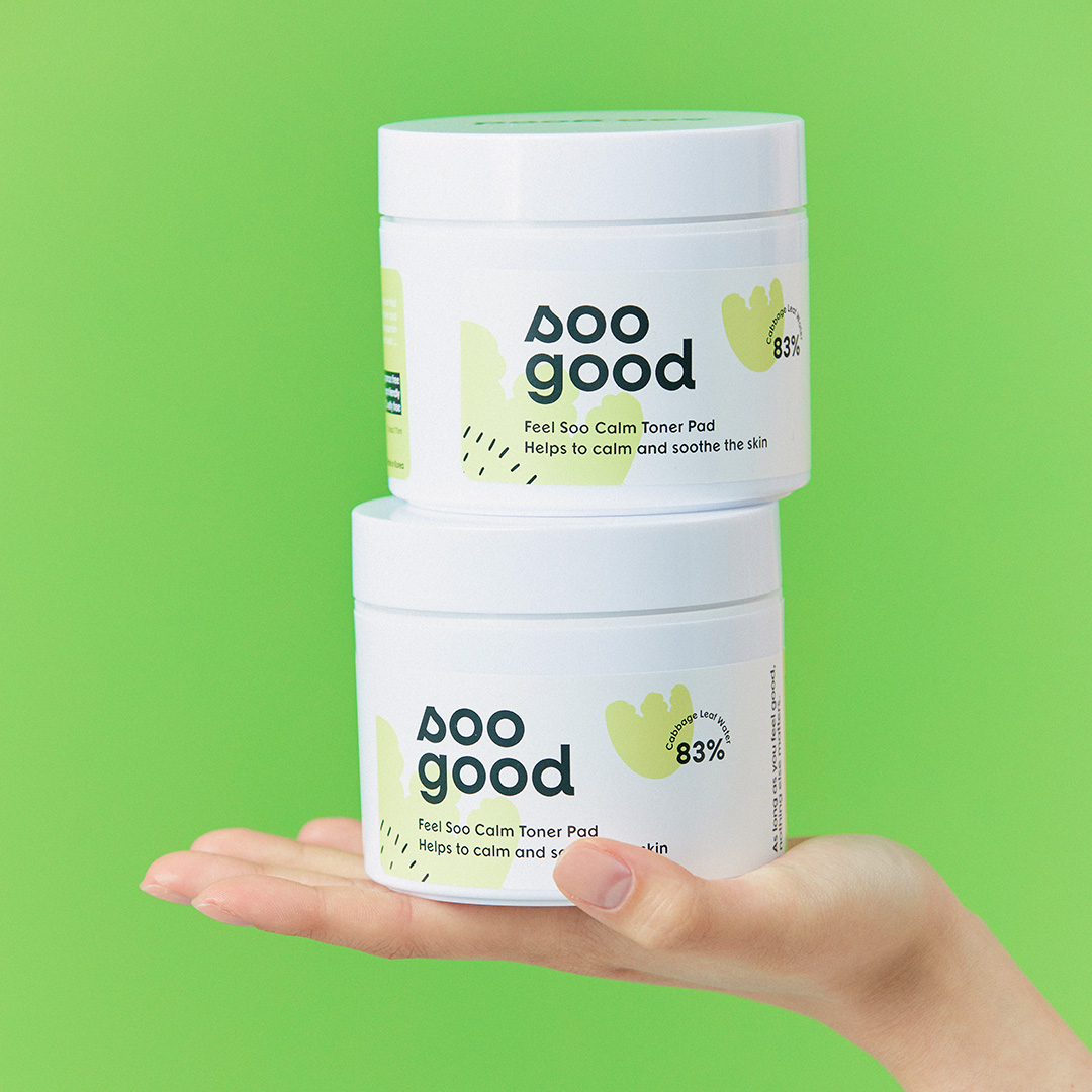 [Soo Good] Feel Soo Calm Toner Pad 70pads 170ml