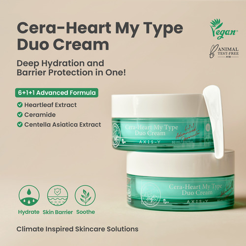 [AXIS-Y] Cera- Heart My Type Duo Cream 60ml