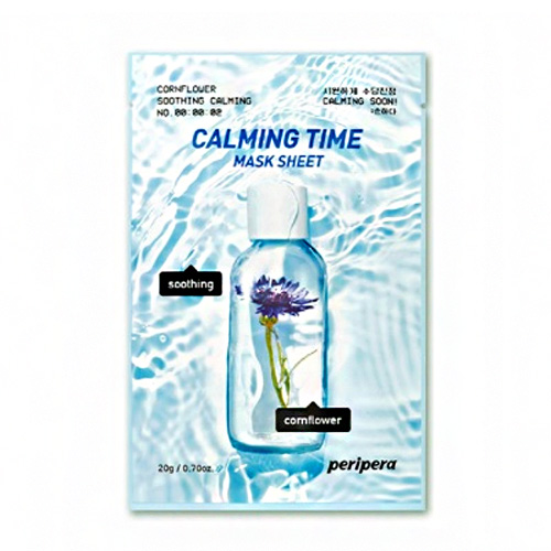 [Peripera] Calming Time Mask Sheet 1ea (3 types)