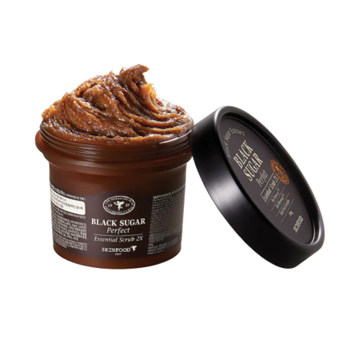 [Skinfood] Black Sugar Perfect Essential Scrub 2X 210ml