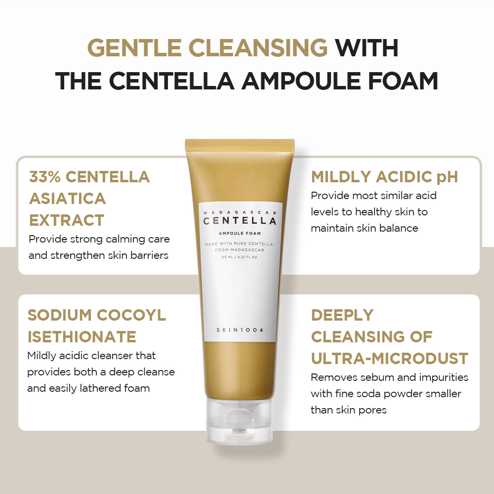 [SKIN1004] Madagascar Centella Ampoule Foam 125ml