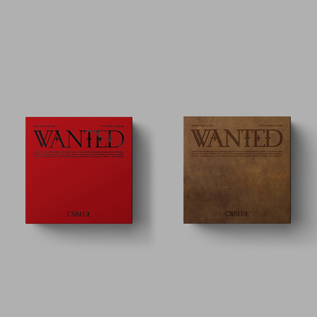 [K-POP] CNBLUE 9th Mini Album - WANTED (DEAD/ALIVE ver.) (Random ver.)