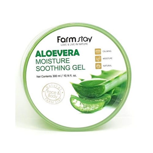 [Farmstay] *Renew* Moisture Soothing Gel Aloevera 300ml