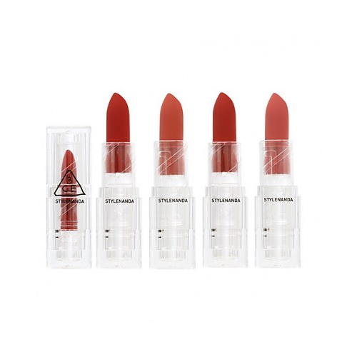 [3CE] Soft Matte Lipstick (9 colors)