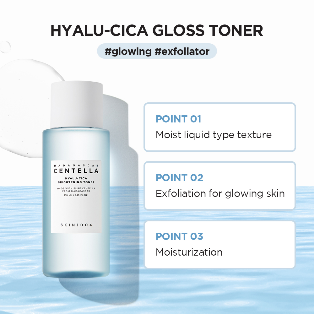 [SKIN1004] Madagascar Centella Hyalu-Cica Brightening Toner 210ml