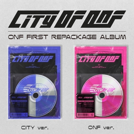 [K-POP] ONF Album vol.1 Repackage - CITY OF ONF (Random ver.)