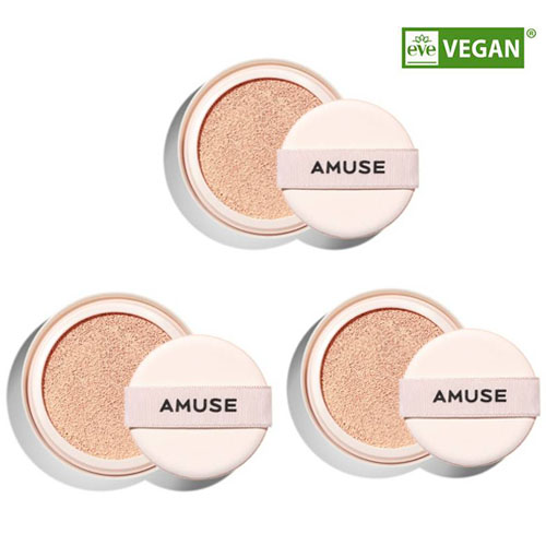 [AMUSE] Skin Tune Vegan Cover Cushion Refill (3 colors)