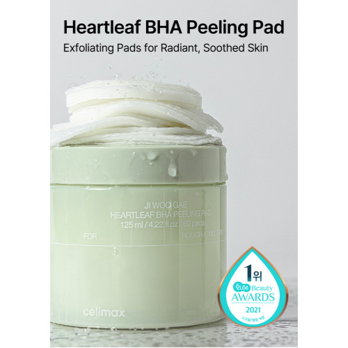 [celimax] Heartleaf BHA Peeling Pad (60ea)