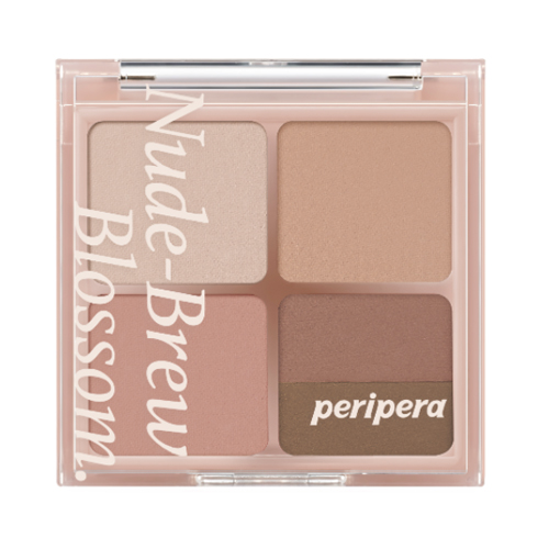 [Peripera] Ink Pocket Shadow Palette 007 Nude-Brew Blossom