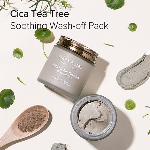 [Mary&May] CICA TeaTree Soothing Wash off Pack 125g