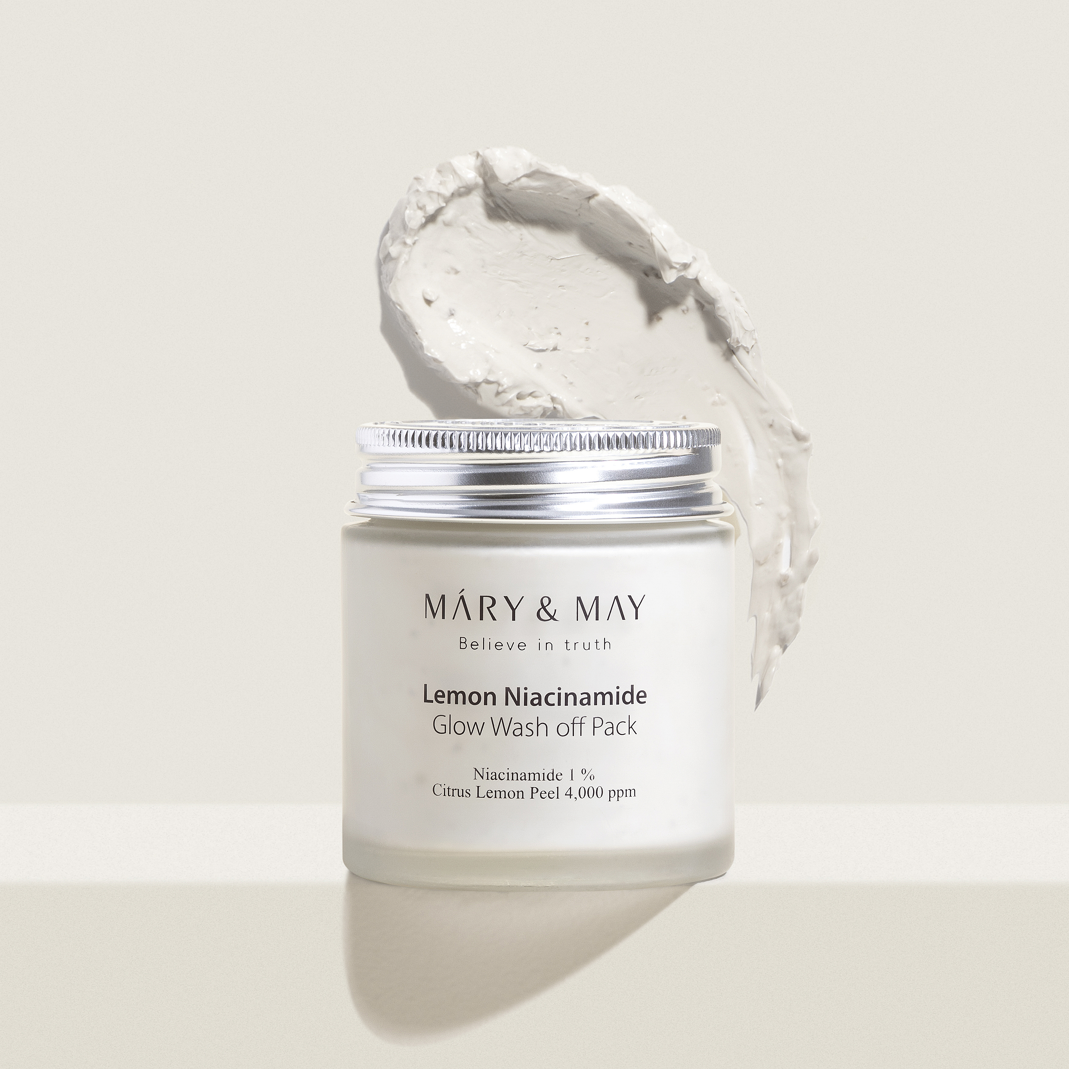 [Mary&May] Lemon Niacinamide Glow Wash off Pack 125g