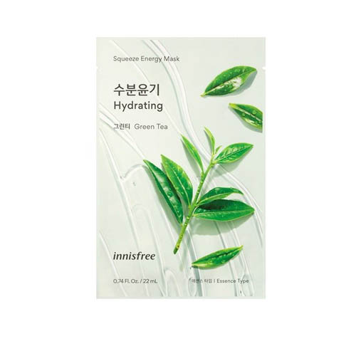 [Innisfree] *renewal* Squeeze Energy Mask (10 types)