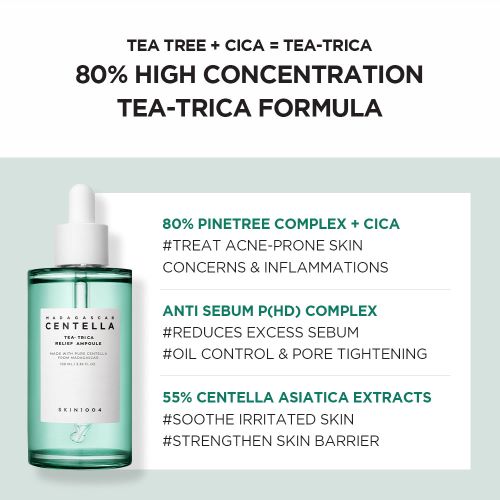 [SKIN1004] Madagascar Centella Tea-Trica Relief Ampoule 100ml