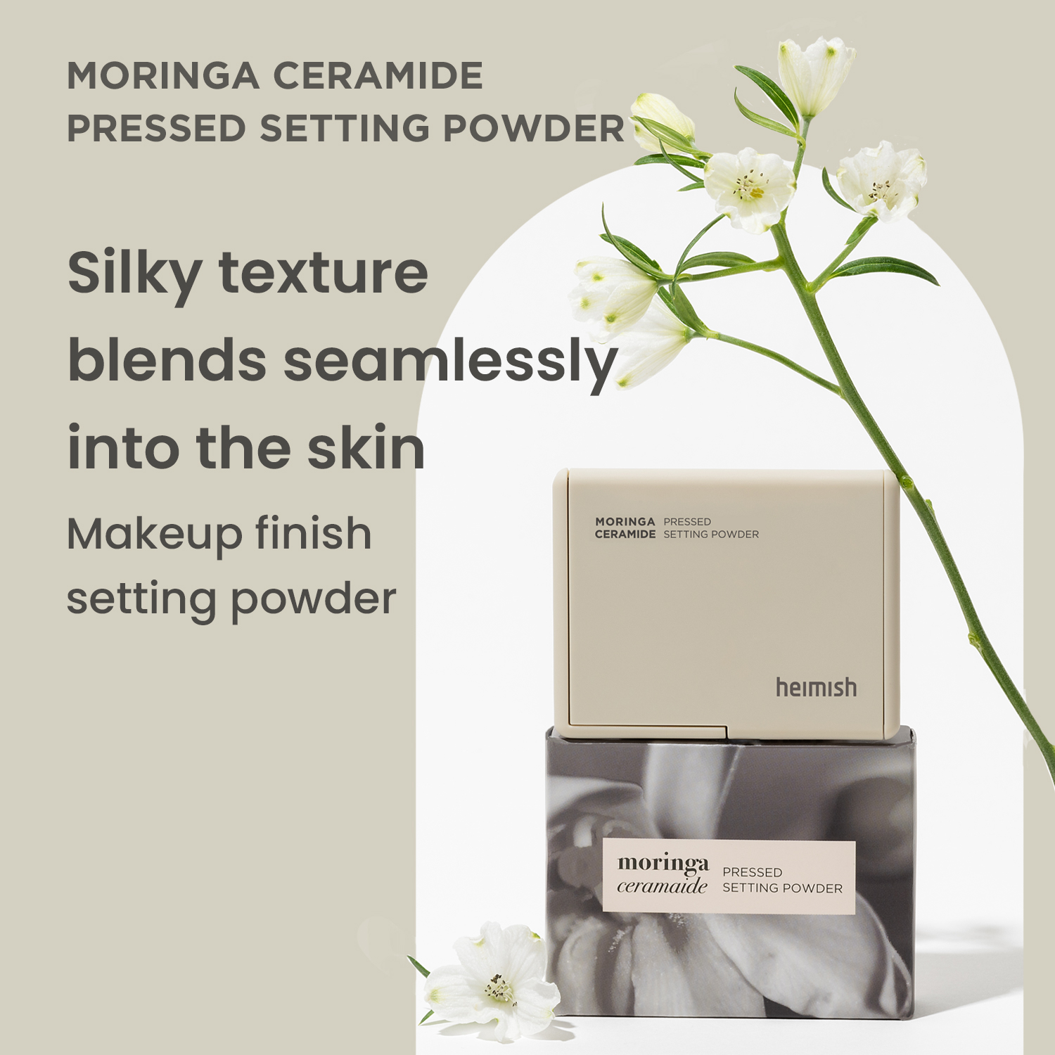 [heimish] Moringa Ceramide Pressed Setting Powder