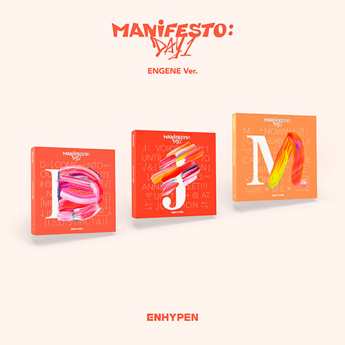 [K-POP] ENHYPEN - MANIFESTO : DAY 1 (ENGENE ver.) (Random)