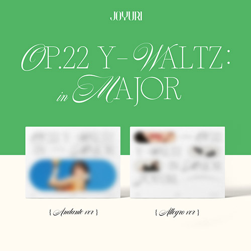 [K-POP] Jo YuRi The 1st Mini Album - Op.22 Y-Waltz : in Major (Random Ver.)