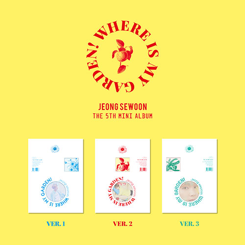 [K-POP] Jeong Se Woon Mini Album Vol.5 - Where is my Garden! (Random Ver.)