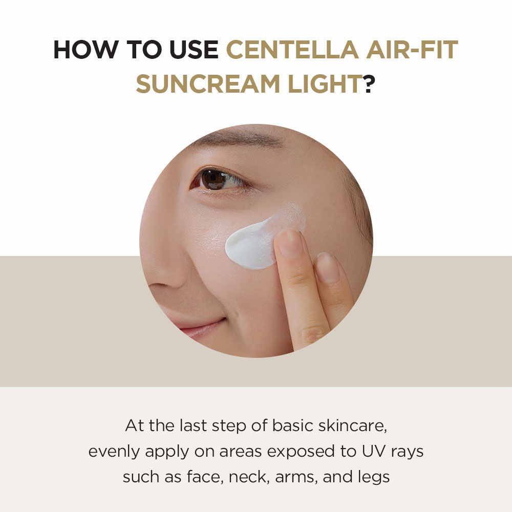 [SKIN1004] Madagascar Centella Air-Fit Suncream Light 50ml SPF30